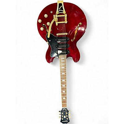 Used Epiphone Riviera P93 Heritage Cherry Hollow Body Electric Guitar
