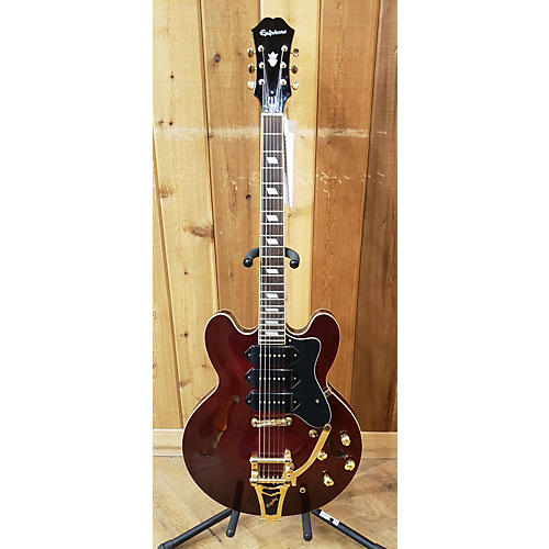 Epiphone Used Epiphone Riviera P93 WR Red Hollow Body Electric Guitar Red