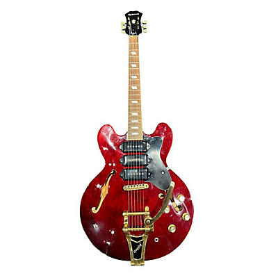 Epiphone Used Epiphone Riviera P93 Wine Red Hollow Body Electric Guitar