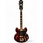 Used Epiphone Riviera P93 Wine Red Hollow Body Electric Guitar Wine Red