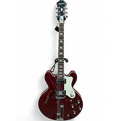 Used Epiphone Riviera Reissue Cherry Hollow Body Electric Guitar