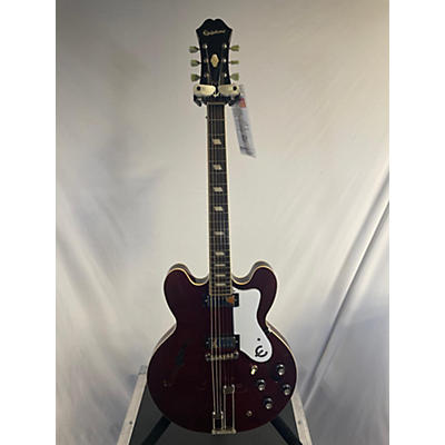 Epiphone Used Epiphone Riviera Semi-Hollow Sparkling Burgundy Hollow Body Electric Guitar