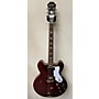 Used Epiphone Used Epiphone Riviera Sparkling Burgandy Hollow Body Electric Guitar Sparkling Burgandy