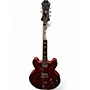 Used Epiphone Riviera Sparkling Burgundy Hollow Body Electric Guitar Sparkling Burgundy