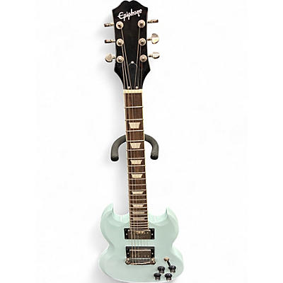 Used Epiphone Rock Monster SG Ice Blue Solid Body Electric Guitar