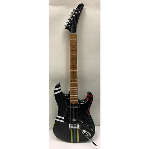 Epiphone Used Epiphone S500 BLACK WITH STRIPES Solid Body Electric Guitar BLACK WITH STRIPES