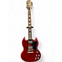 Used Epiphone SG 1966 G400 Worn Cherry Solid Body Electric Guitar Worn Cherry