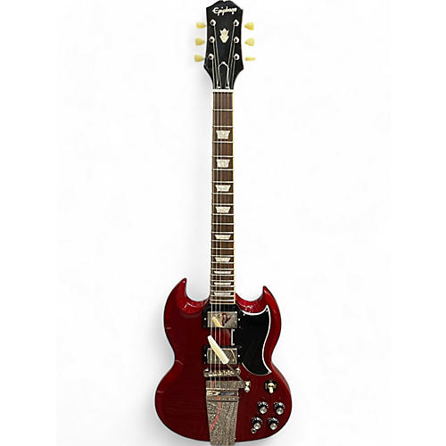 Epiphone Used Epiphone SG 61 MAESTRO Cherry Solid Body Electric Guitar Cherry