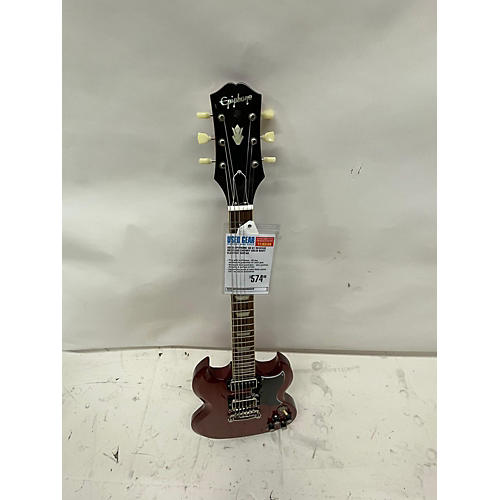 Epiphone Used Epiphone SG 61 Reissue Heritage Cherry Solid Body Electric Guitar Heritage Cherry