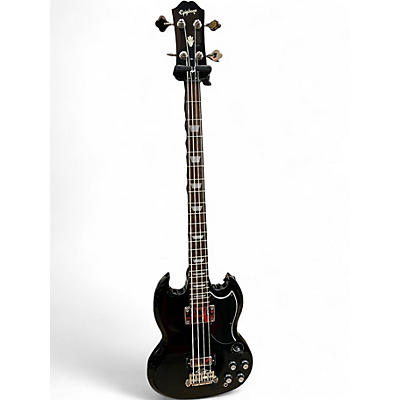 Used Epiphone SG BASS Black Electric Bass Guitar