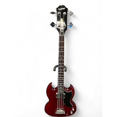 Used Epiphone SG BASS Cherry Electric Bass Guitar
