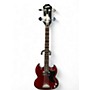 Used Epiphone SG BASS Cherry Electric Bass Guitar Cherry
