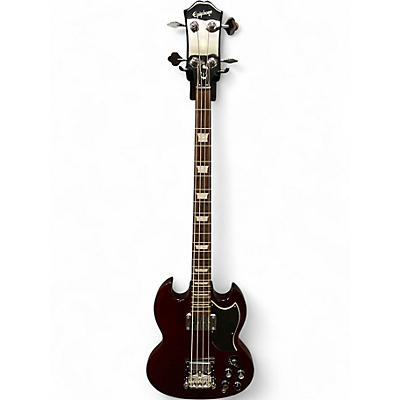 Used Epiphone SG BASS Cherry Electric Bass Guitar