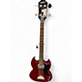 Used Epiphone SG BASS Cherry Electric Bass Guitar Cherry