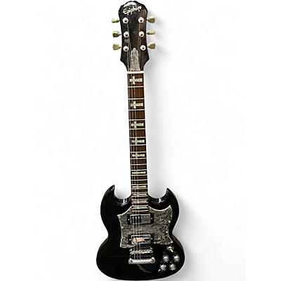 Used Epiphone  SG BLACK Solid Body Electric Guitar