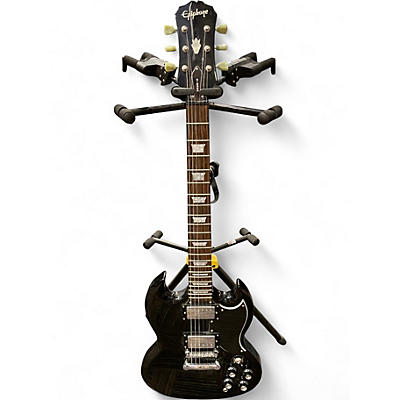 Used Epiphone SG BLACK Solid Body Electric Guitar