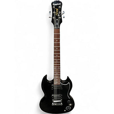 Used Epiphone SG BLACK Solid Body Electric Guitar