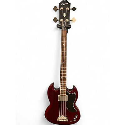 Used Epiphone SG Bass Cherry Electric Bass Guitar