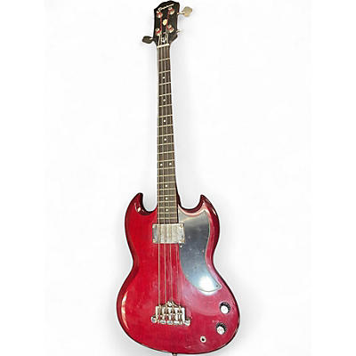 Used Epiphone SG Bass Cherry Electric Bass Guitar