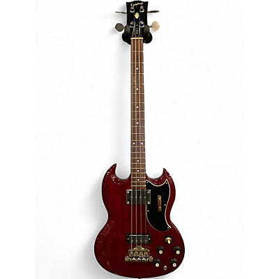 Used Epiphone SG Bass Cherry Electric Bass Guitar