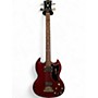Used Epiphone SG Bass Cherry Electric Bass Guitar Cherry