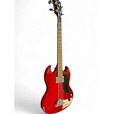 Used Epiphone SG Bass Cherry Electric Bass Guitar