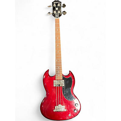 Used Epiphone SG Bass Heritage Cherry Electric Bass Guitar