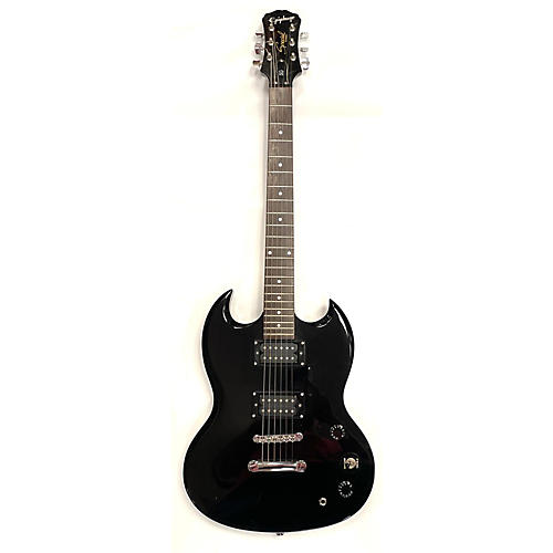 Epiphone Used Epiphone SG Black Solid Body Electric Guitar Black