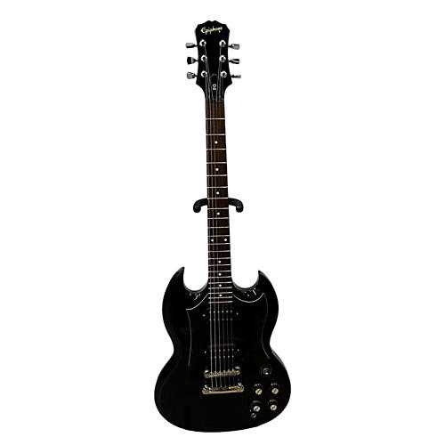 Epiphone Used Epiphone SG Black Solid Body Electric Guitar Black