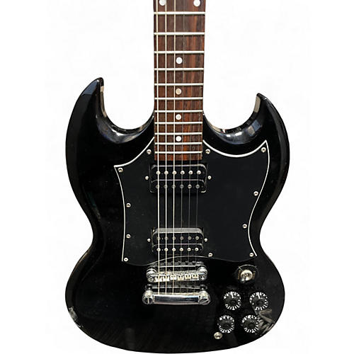 Used Epiphone SG Black Solid Body Electric Guitar Black