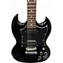 Used Epiphone SG Black Solid Body Electric Guitar Black