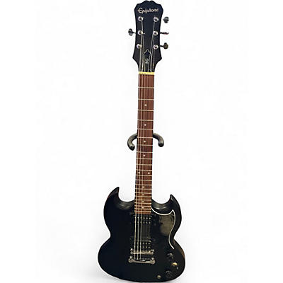 Used Epiphone SG Black Solid Body Electric Guitar