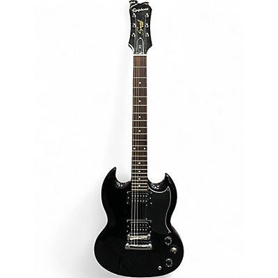 Used Epiphone SG Black Solid Body Electric Guitar