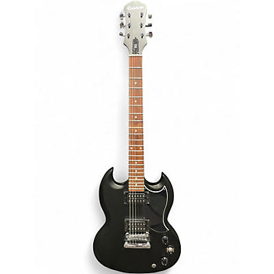Used Epiphone SG Black Solid Body Electric Guitar