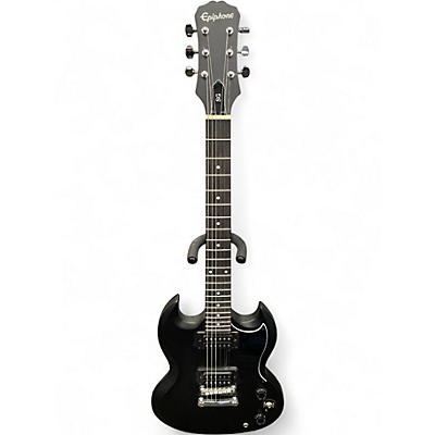 Used Epiphone SG Black Solid Body Electric Guitar