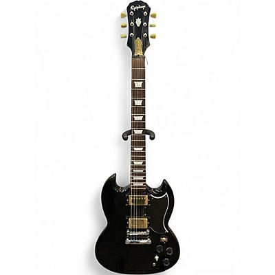 Used Epiphone SG Black Solid Body Electric Guitar