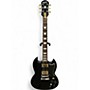 Used Epiphone SG Black Solid Body Electric Guitar Black