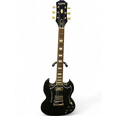 Used Epiphone SG Black Solid Body Electric Guitar
