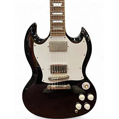 Used Epiphone SG Black Solid Body Electric Guitar