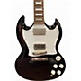 Used Epiphone SG Black Solid Body Electric Guitar Black