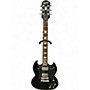 Used Epiphone SG Black Solid Body Electric Guitar Black