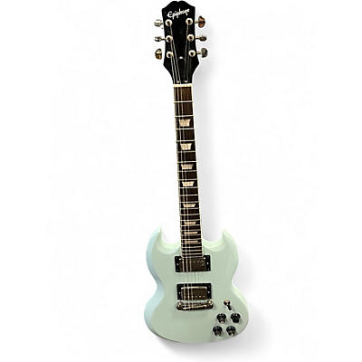 Used Epiphone SG Blue Solid Body Electric Guitar