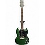 Used Epiphone SG CLASSIC Green Solid Body Electric Guitar Green