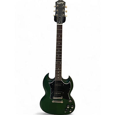 Epiphone Used Epiphone SG CLASSIC WORN P-90 Inverness Green Solid Body Electric Guitar