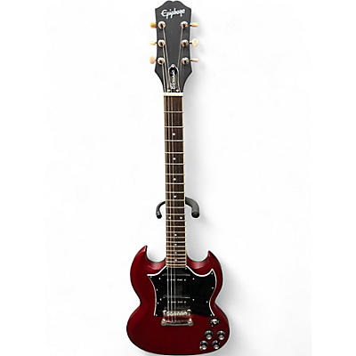 Used Epiphone SG CLASSIC Worn Cherry Solid Body Electric Guitar