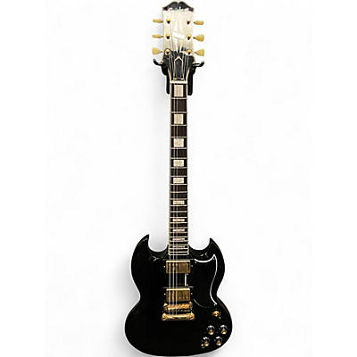 Used Epiphone SG CUSTOM Black Solid Body Electric Guitar
