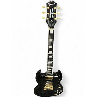 Used Epiphone SG CUSTOM Black Solid Body Electric Guitar