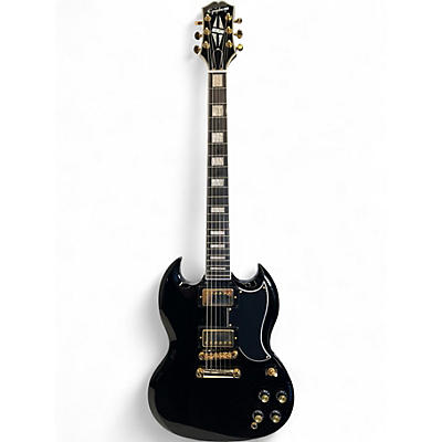 Used Epiphone SG CUSTOM  Ebony Solid Body Electric Guitar