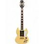 Used Epiphone SG CUSTOM Vintage Yellow Solid Body Electric Guitar Vintage Yellow