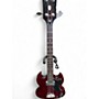 Used Epiphone SG  Cherry Electric Bass Guitar Cherry